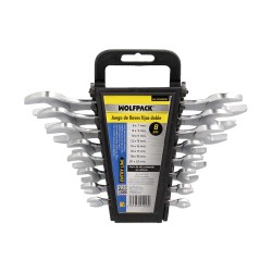 Juego Llaves Fijas Wolfpack 8 Piezas WOLFPACK LINEA PROFESIONAL
