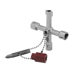 Llave De Cabina - Agua, Gas, Electricidad WOLFPACK LINEA PROFESIONAL