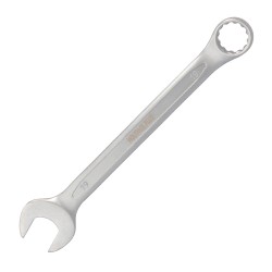 Llave Combinada Plus 19x19 Acero Cromo Vanadio DIN 3113. Llave Doble Boca, Llave Fija, Llave Estrella WOLFPACK LINEA PROFESIONAL