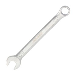 Llave Combinada Plus 17x17 Acero Cromo Vanadio DIN 3113. Llave Doble Boca, Llave Fija, Llave Estrella WOLFPACK LINEA PROFESIONAL