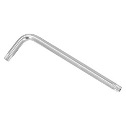 Llave Torx Inviolable Larga Acero Cromo Vanadio Profesional T40 mm. Llave Estrella, Llave Allen Estrella WOLFPACK LINEA PROFESI