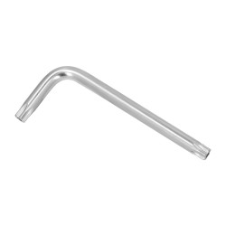 Llave Torx Inviolable Standar Acero Cromo Vanadio Profesional T27 mm. Llave Estrella, Llave Allen Estrella WOLFPACK LINEA PROFE