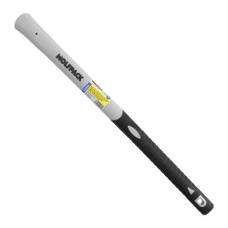 Mango Fibra Vidrio Para Martillos Enconfradores 498 mm. Mango Bimaterial Absorve Vibraciones WOLFPACK LINEA PROFESIONAL