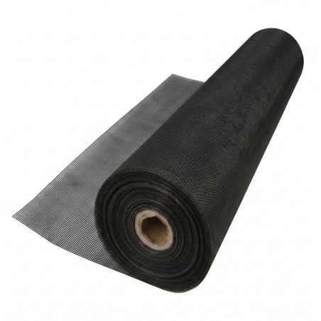 Tela Mosquitera Fibra Vidrio Gris 18x16 Ancho 150 cm. Rollo 50 Metros. Malla Mosquitera Fibra Vidrio Anti Mosquitos, Antimoscas