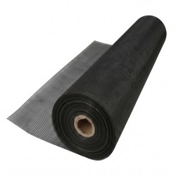 Tela Mosquitera Fibra Vidrio Gris 18x16 Ancho 60 cm. Rollo 50 Metros. Malla Mosquitera Fibra Vidrio Anti Mosquitos, Antimoscas,