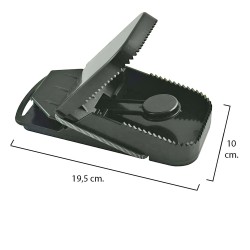 Trampa ratas plastico 19.5 x 10 cm. MAURER