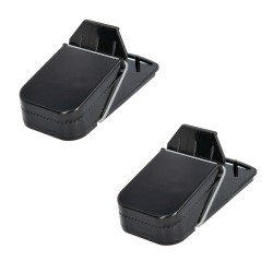 Trampa ratones plastico 9.5 x 4.7 cm. (Bolsa 2 unidades) WOLFPACK LINEA PROFESIONAL