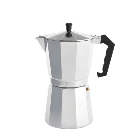 Cafetera Aluminio 12 Tazas (600 ml.) Classic ORYX