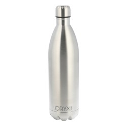 Botella Termica, Capacidad De 1000 ML. Libre BPA, Acero Inoxidable, Antigoteo ORYX