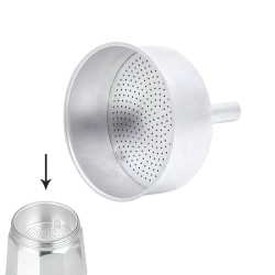 Embudo Cafetera Aluminio Classic / Inducción 9 Tazas ORYX