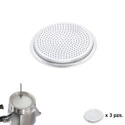 Filtro Cafetera Aluminio Classic / Inducción 2 Tazas (3 Unidades) ORYX