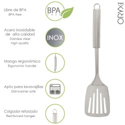 Rasera Cocina Acero Inoxidable 7,5 x 35,5 (Alt.) cm. ORYX