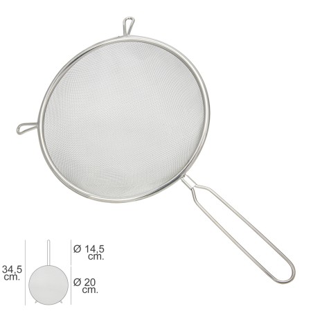 Colador Acero Inoxidable Basic Ø 20 x 34,5 (Alt.) cm. ORYX