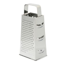 Rallador Acero Inoxidable, 4 Cortes Diferentes, Vertical. ORYX