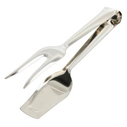 Pinzas Para Servir Acero Inoxidable 21 cm. Ideal para la cocina, servir ensaladas, servir carnes, pescados, etc. ORYX