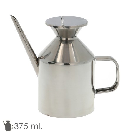 Aceitera Acero Inoxidable Modelo "Classic" 375ml. ORYX