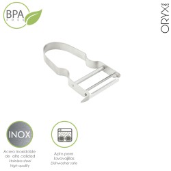 Pelapatatas Acero Inox 5 x 10,6 (Alt.) cm. ORYX