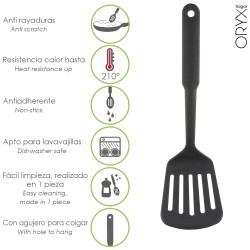Espatula Rasera Cocina Nylon Basic 32,5 x 9 cm. ORYX