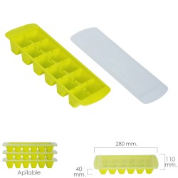 Cubitera Hielo Con Tapa 12 Cubitos ORYX