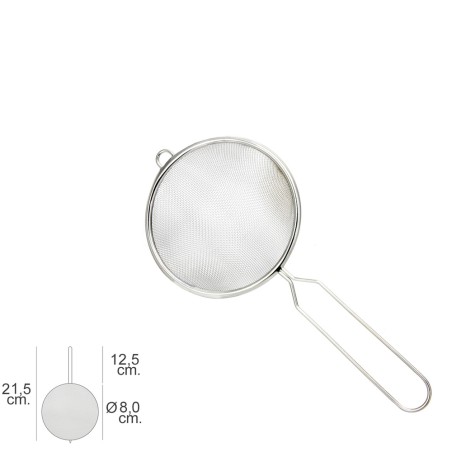 Colador Acero Inoxidable Basic Ø 8 x 21,5 (Alt.) cm. ORYX