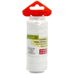 Cuerda Algodón Carnicero 50 gr. Rollo Ø1,50 mm. ORYX