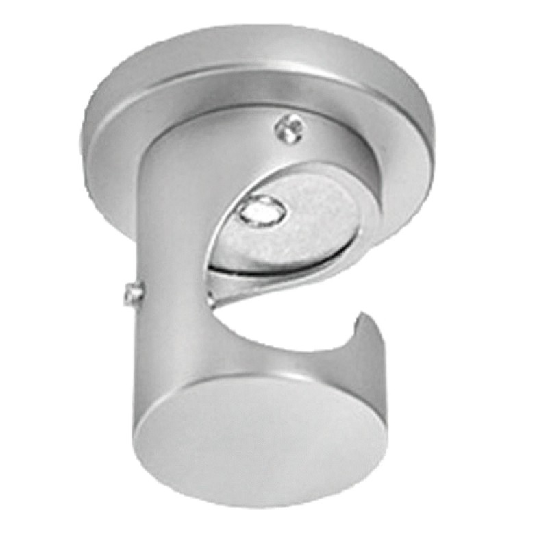 Soporte Zirconio Techo 20 mm. Niquel Mate RIEL CHYC