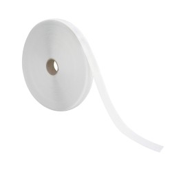 Cinta Velcro Gancho Con Adhesivo Blanco Rollo 25 metros WOLFPACK LINEA PROFESIONAL