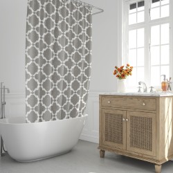 Cortina Ducha Vintage 180x200 cm. Impermeable ORYX