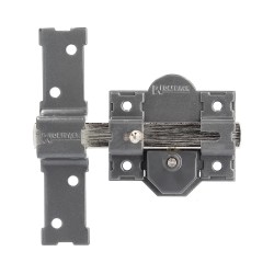 Cerrojo b-5 llave y pulsador pasador de 143mm cilindro redondo de 50mm WOLFPACK LINEA PROFESIONAL