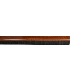 Burlete Puerta Pvc Sapelli Con Cepillo 1 Metro WOLFPACK LINEA PROFESIONAL