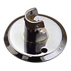 Soporte Barra 12 mm.Ø Cromo Lateral Redondo ORYX