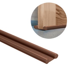 Burlete Puerta Espuma Marron Bajopuerta 95 cm. WOLFPACK LINEA PROFESIONAL