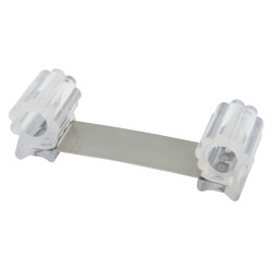 Tope Sujeta Puerta Goma Transparente 13 cm. WOLFPACK LINEA PROFESIONAL