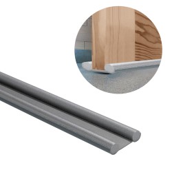 Burlete Puerta Espuma Gris Bajopuerta 95 cm. WOLFPACK LINEA PROFESIONAL