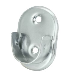 Soporte Lateral Oval Zincado Lateral Ø 19 mm. ORYX