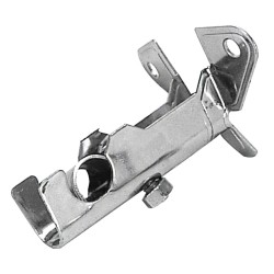 Soporte Barra 12 mm.Ø Cromo Frontal ORYX