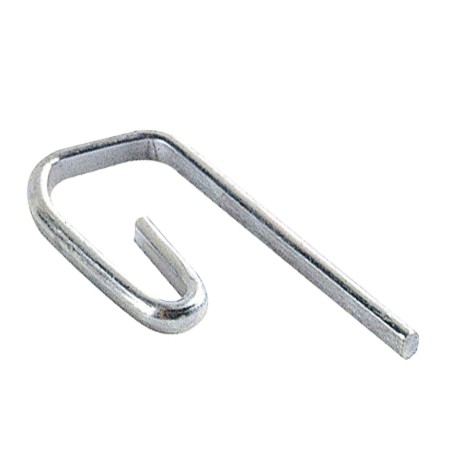 Gancho Cortina Fruncidor Metálico 30 mm. Blister 25 Unidades RIEL CHYC