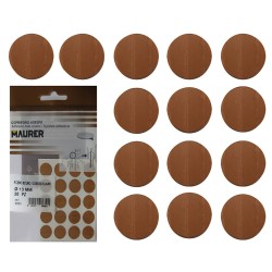 Tapatornillos Adhesivos Cerezo Claro (Blister 20 unidades) MAURER