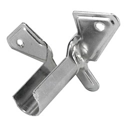 Soporte Barra 12 mm.Ø Cromo Lateral ORYX