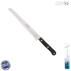 Cuchillo Grenoble Panero Hoja Acero Inoxidable 20 cm. Negro ORYX
