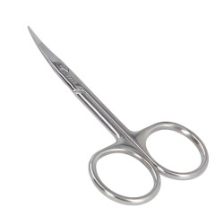 Tijeras Manicura Curva 3,5" / 100 mm. WOLFPACK LINEA PROFESIONAL