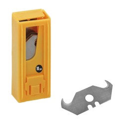 Hoja Cuchillo Gancho (Dispensador de 10 hojas) WOLFPACK LINEA PROFESIONAL