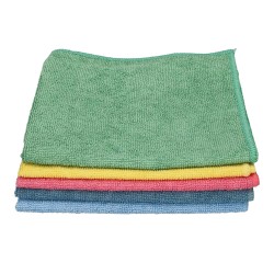 Paño Microfibra 35 x 40 cm / 250 Gramos (Pack 5 Piezas) ORYX
