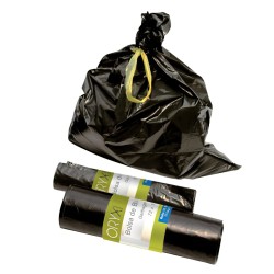 Bolsa Basura Grande 100 litros 72x110 cm. Rollo 10 Unidades ORYX