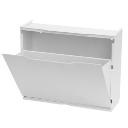 Zapatero Resina 51x17x41cm. Blanco ORYX