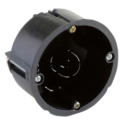 Caja Empotrar Tabique Hueco sin tapa ø68x46 mm. WOLFPACK LINEA PROFESIONAL