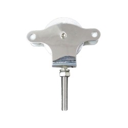 Polea Tendedero Wolfpack Inoxidable 40 mm. / Roldana Metálica Con Tornillo WOLFPACK LINEA PROFESIONAL