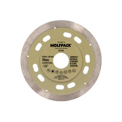 Disco Diamante Ø 115 mm. Materiales de Ultima Generación. Segmento de 10 mm. WOLFPACK LINEA PROFESIONAL