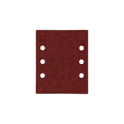 Lija Recambio Con Velcro 114x140 mm. Con Agujeros Grano 180 (10 Piezas) WOLFPACK LINEA PROFESIONAL