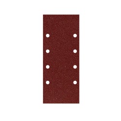 Lija Recambio Con Velcro 93x228 mm. con Agujeros Grano 120 (10 Piezas) WOLFPACK LINEA PROFESIONAL